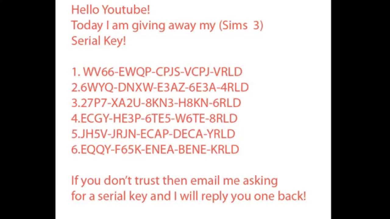 the sims 4 serial key code
